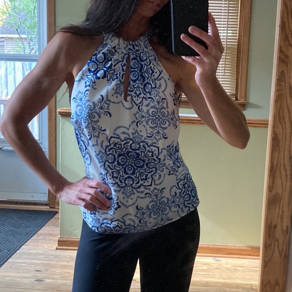 Slit-front Chaps Top